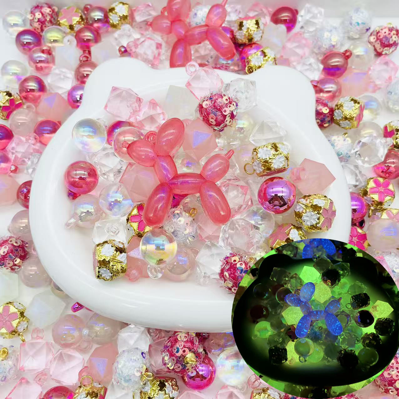 B40 ハートブロッサムミックスビーズ