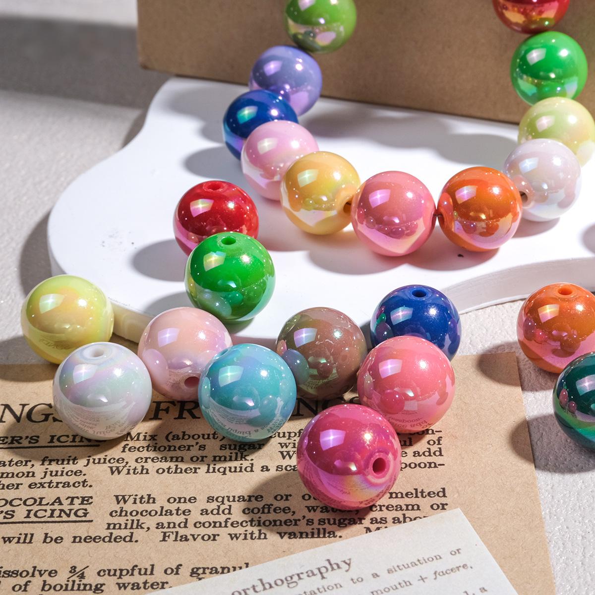 S58カラフル大玉ビーズ(16MM)