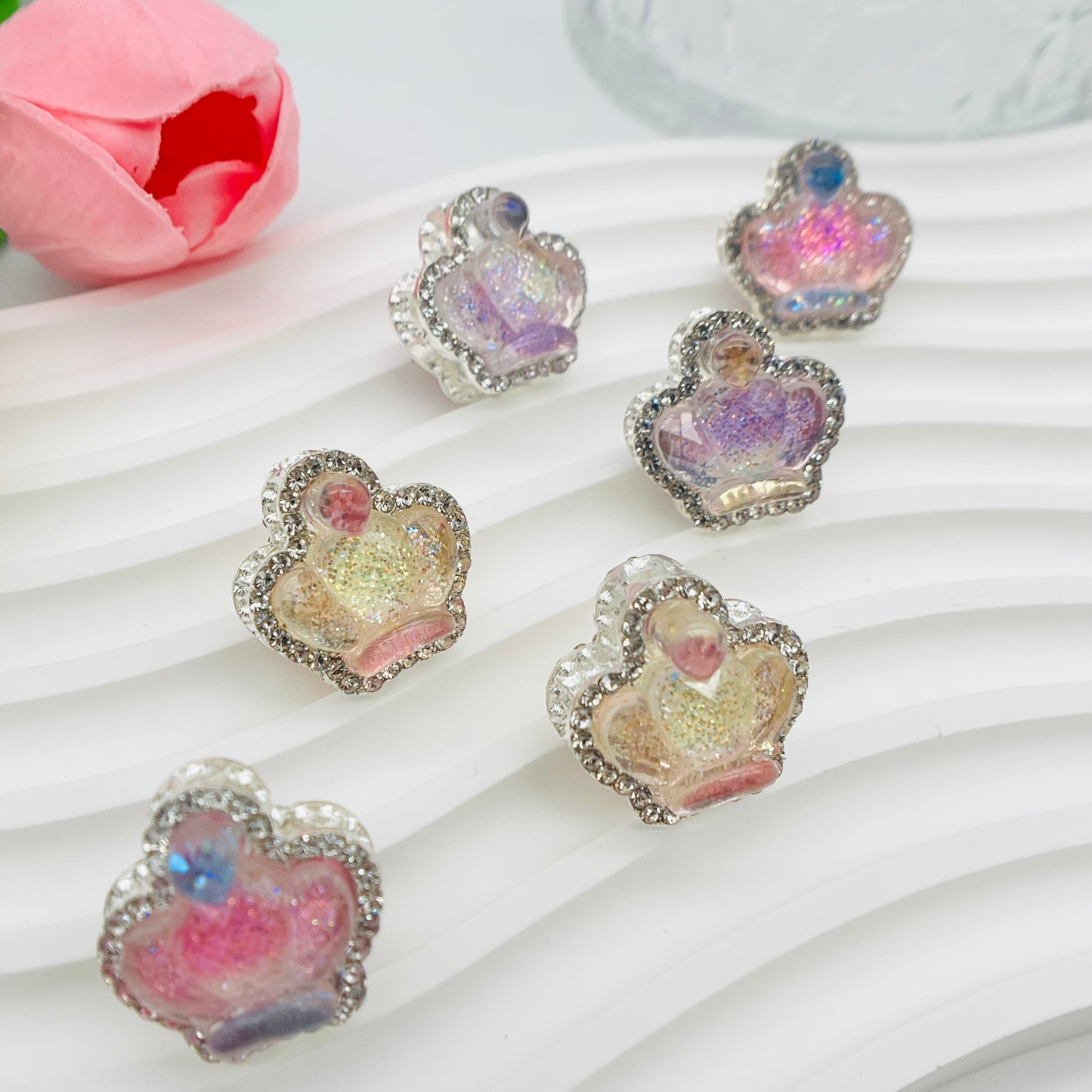 Y49 きらきらオパールパーツ