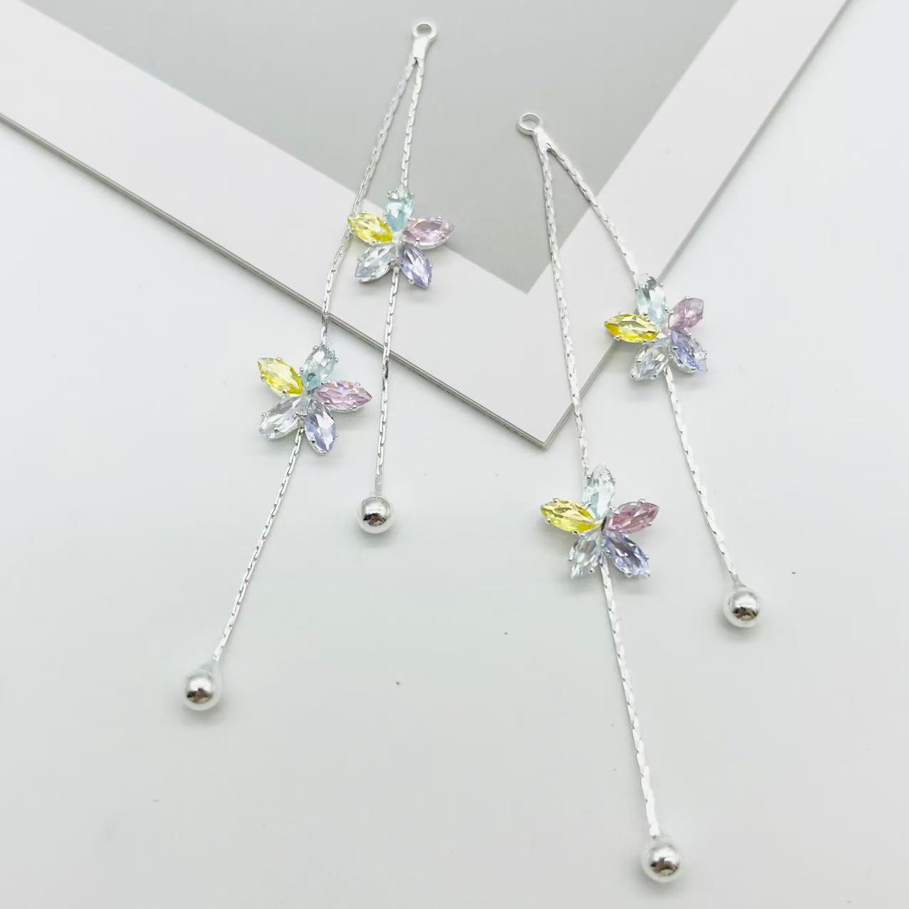 Y60カラフル輝きフリンジ