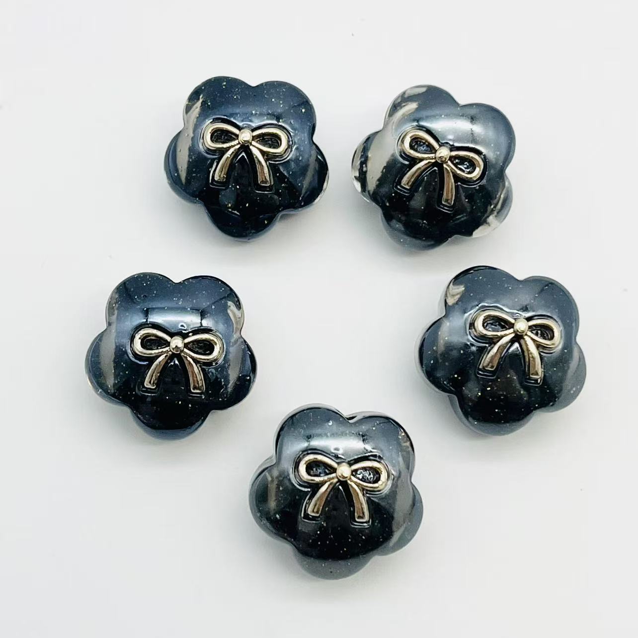 S71きら花ハートリボンビーズ