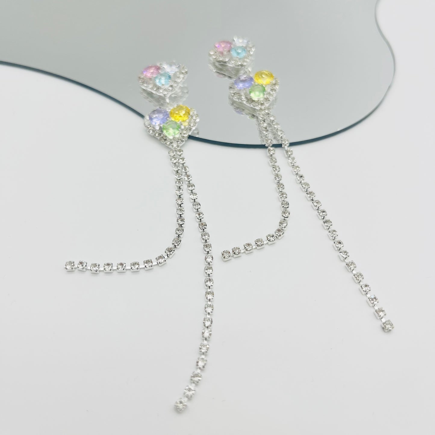 Y60カラフル輝きフリンジ