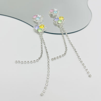 Y60カラフル輝きフリンジ