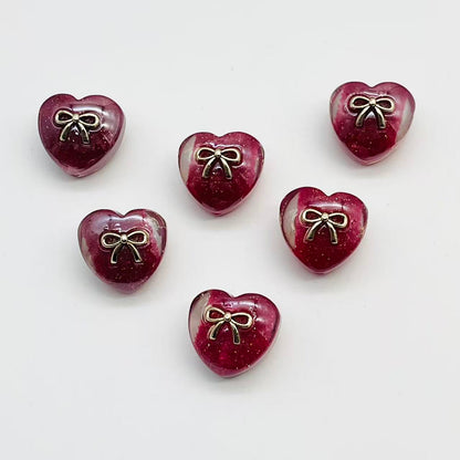 S71きら花ハートリボンビーズ