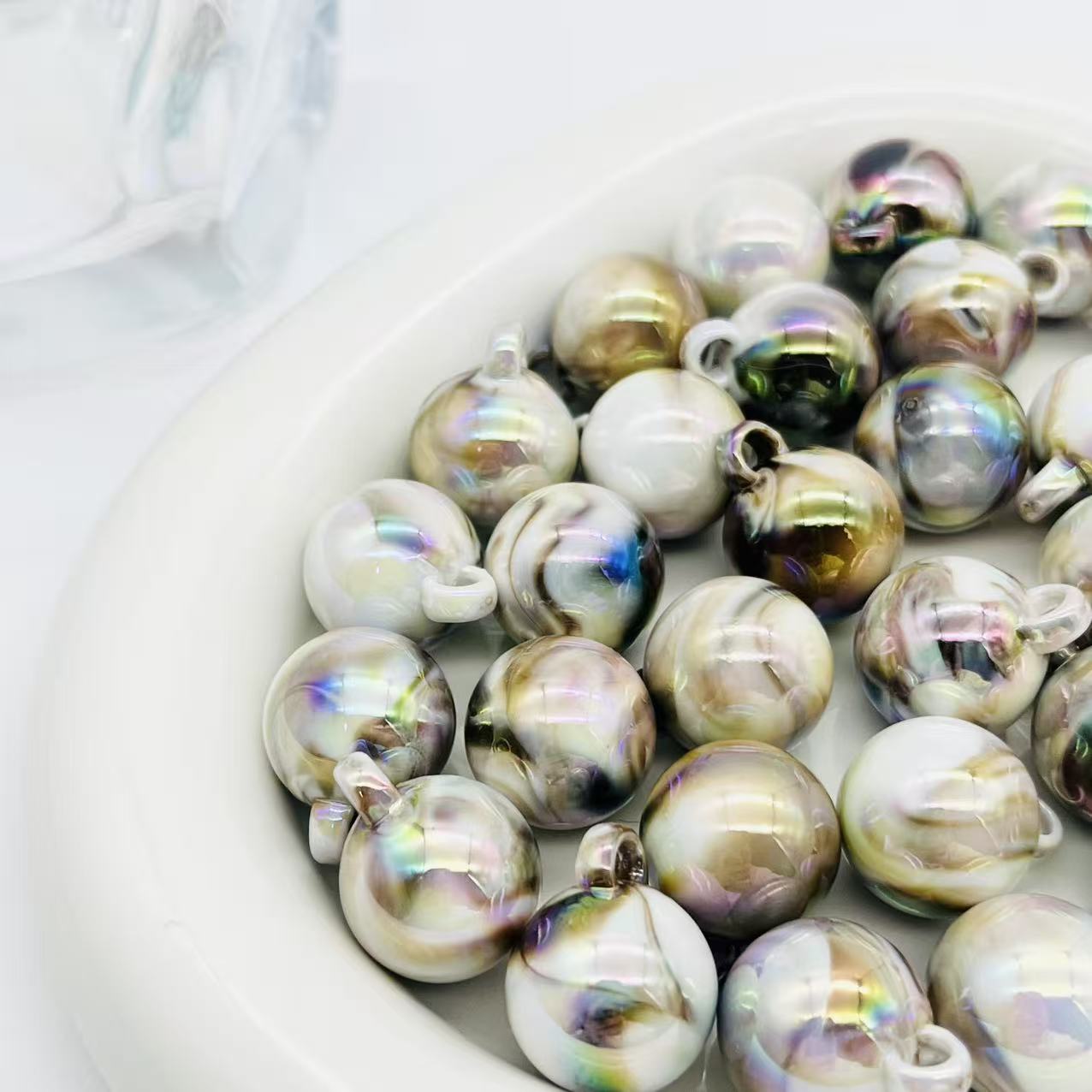 S62 クリーム・ビスチェリーカンビーズ