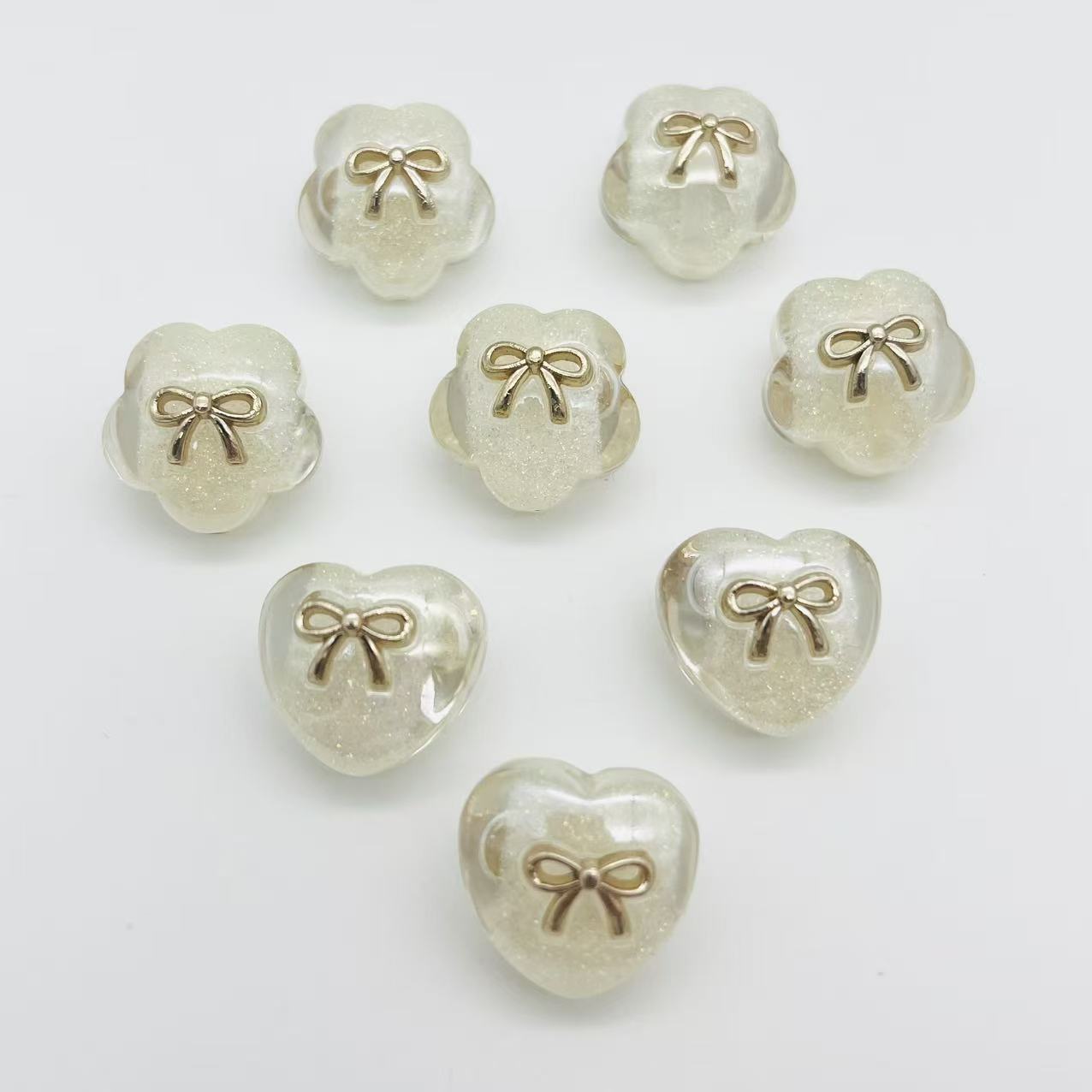 S71きら花ハートリボンビーズ