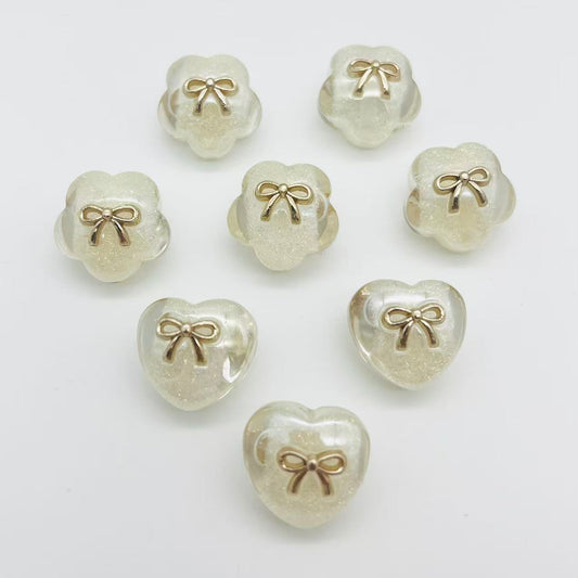 S71きら花ハートリボンビーズ