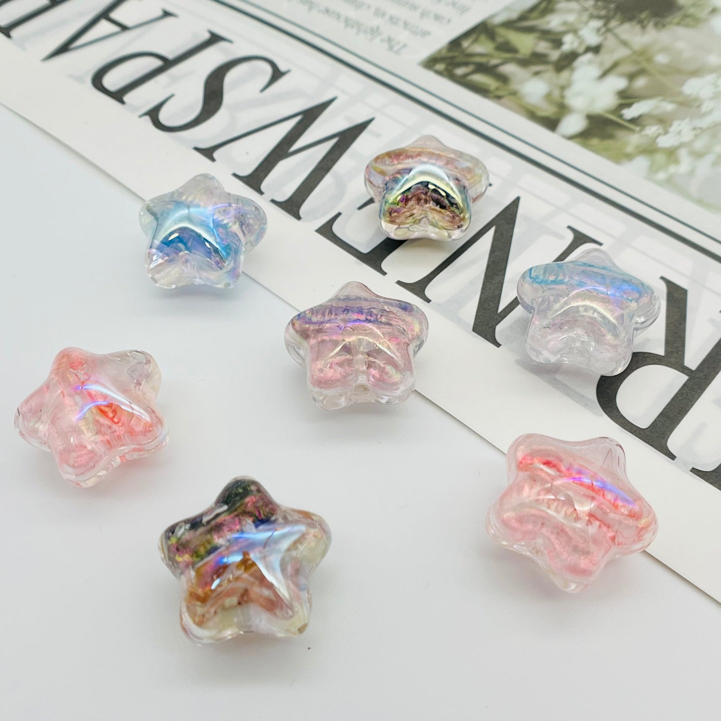 Y51油絵風ビーズ