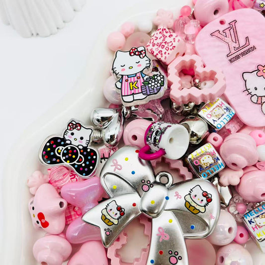 B06シルバーとピンク白猫